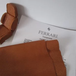 Pocher 1/8 Scale Ferrari Testarossa Ostrich Leather Seats (2) Transkit Upgrade