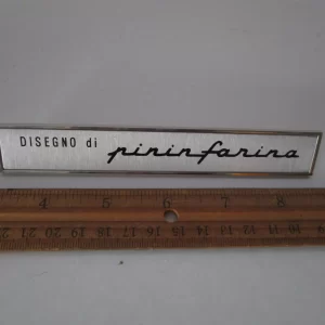 OEM Ferrari Pininfarina Badge Metal Emblem 308 348 Mondial Testarossa 328 QV TS