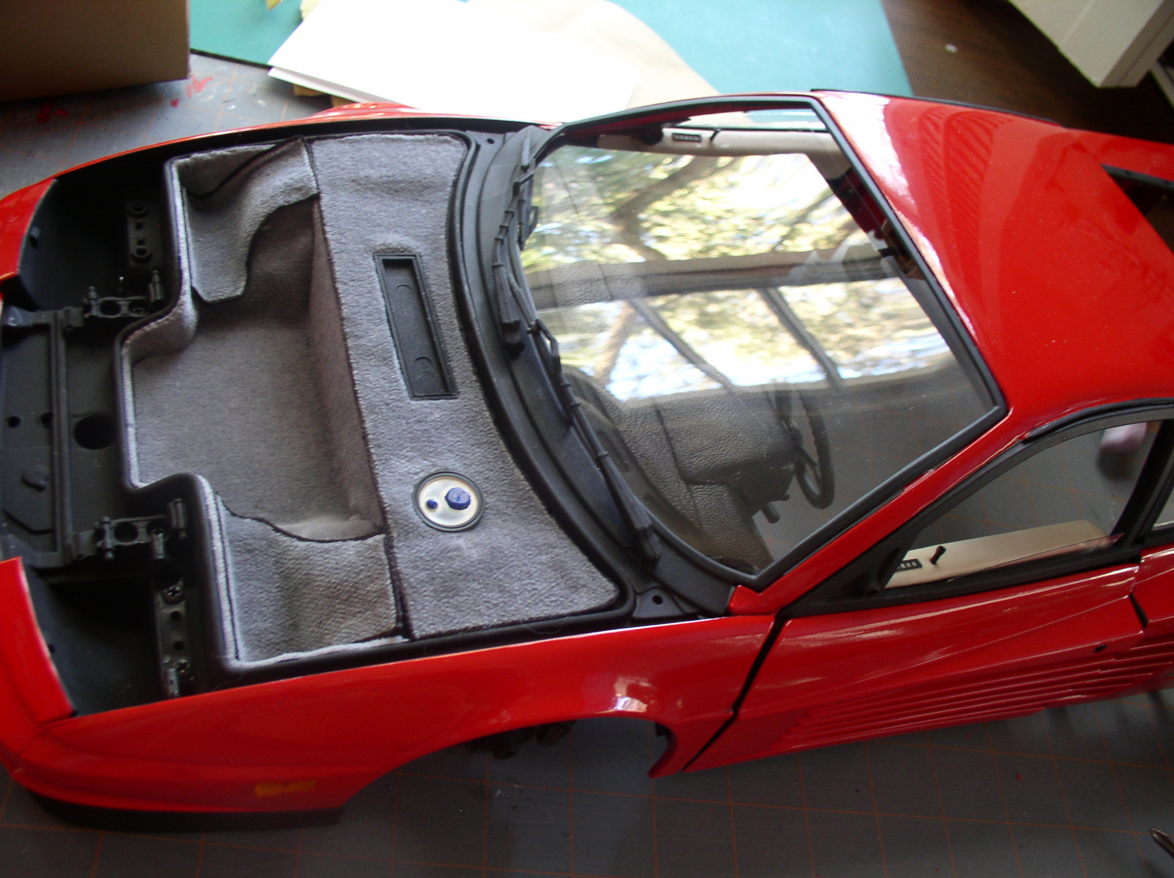 Pocher 1/8 Ferrari Testarossa F40 Metal Correct 3D Emblem Badges And Shields 
