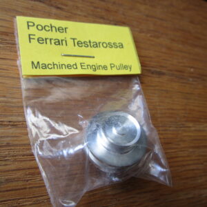 Pocher 1/8 Ferrari Testarossa Machined Engine Pulley Upgrade Detail Part