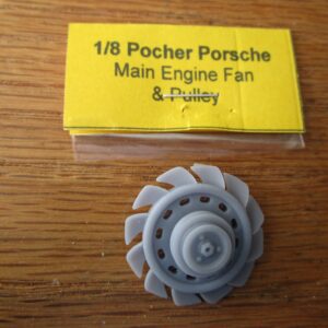 Pocher 1/8 Porsche Main Engine Cooling Fan And Pulley