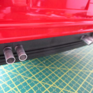 Barbie Ferrari Car 328 F355 Metal Exhaust Tips Assembly Upgrade MATTEL Accessory Parts